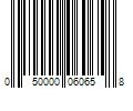 Barcode Image for UPC code 050000060658