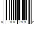 Barcode Image for UPC code 050000169832