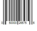 Barcode Image for UPC code 050000265756