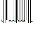 Barcode Image for UPC code 050000300624