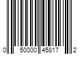 Barcode Image for UPC code 050000458172