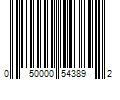 Barcode Image for UPC code 050000543892