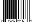 Barcode Image for UPC code 050000574926