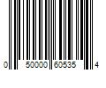 Barcode Image for UPC code 050000605354