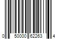 Barcode Image for UPC code 050000622634