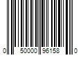 Barcode Image for UPC code 050000961580