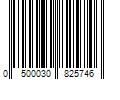 Barcode Image for UPC code 0500030825746