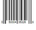 Barcode Image for UPC code 050004353268