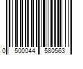 Barcode Image for UPC code 0500044580563