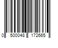 Barcode Image for UPC code 0500048172665