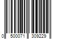 Barcode Image for UPC code 0500071309229