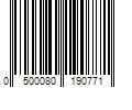 Barcode Image for UPC code 0500080190771