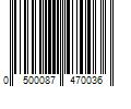 Barcode Image for UPC code 0500087470036