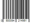 Barcode Image for UPC code 0500094214951