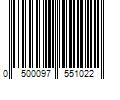 Barcode Image for UPC code 0500097551022