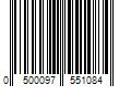 Barcode Image for UPC code 0500097551084