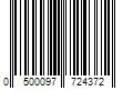 Barcode Image for UPC code 0500097724372