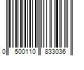 Barcode Image for UPC code 0500110833036