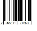 Barcode Image for UPC code 0500111941631