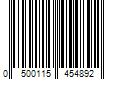 Barcode Image for UPC code 0500115454892