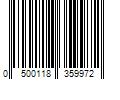 Barcode Image for UPC code 0500118359972