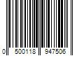 Barcode Image for UPC code 0500118947506