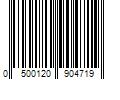 Barcode Image for UPC code 0500120904719