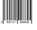 Barcode Image for UPC code 0500121998625