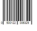 Barcode Image for UPC code 0500122006329