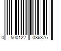 Barcode Image for UPC code 0500122086376