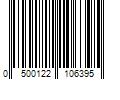 Barcode Image for UPC code 0500122106395