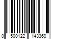 Barcode Image for UPC code 0500122143369