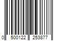 Barcode Image for UPC code 0500122253877