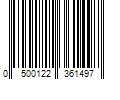 Barcode Image for UPC code 0500122361497