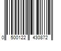 Barcode Image for UPC code 0500122430872