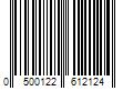 Barcode Image for UPC code 0500122612124