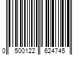 Barcode Image for UPC code 0500122624745