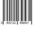 Barcode Image for UPC code 0500122658931