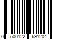 Barcode Image for UPC code 0500122691204