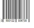 Barcode Image for UPC code 0500122806738