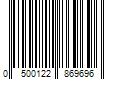 Barcode Image for UPC code 0500122869696