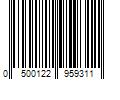 Barcode Image for UPC code 0500122959311