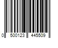 Barcode Image for UPC code 0500123445509