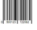 Barcode Image for UPC code 0500123722082