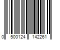 Barcode Image for UPC code 0500124142261