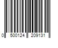 Barcode Image for UPC code 0500124209131