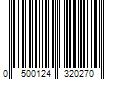 Barcode Image for UPC code 0500124320270