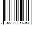 Barcode Image for UPC code 0500124642358