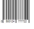 Barcode Image for UPC code 0500124777722