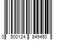 Barcode Image for UPC code 0500124849450